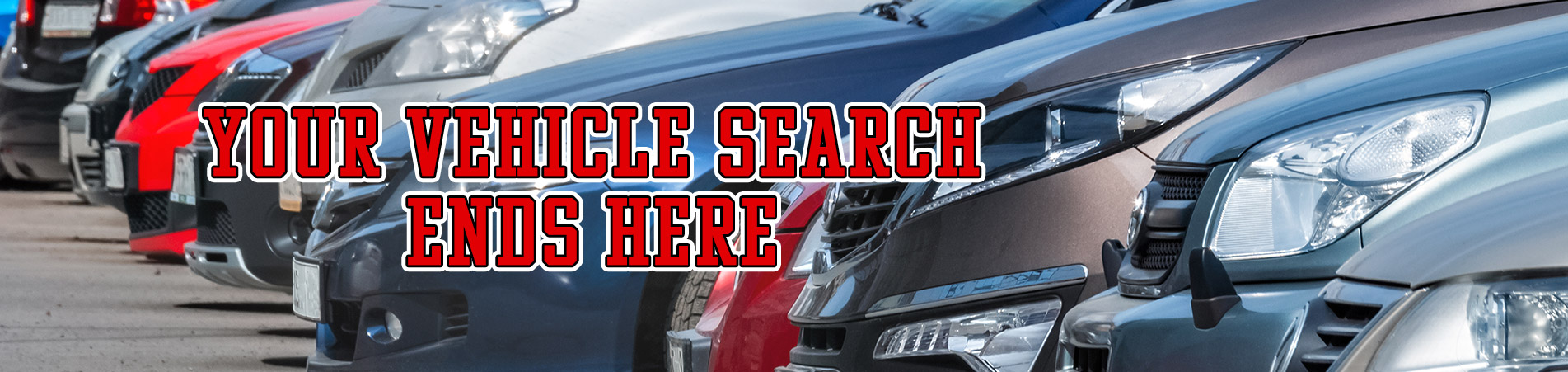 Your vehicle search ends here